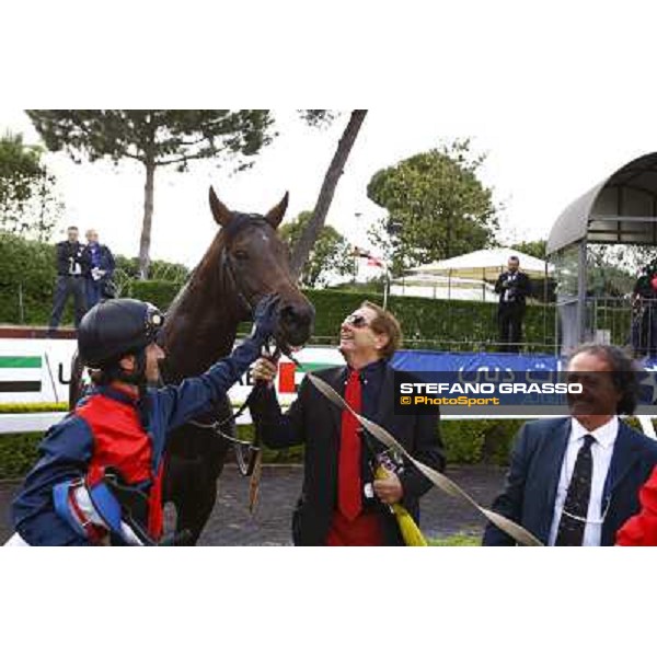 Carlo Fioccchi on Miles Gloriosus wins the Premio Emirates Airline Rome - Capannelle racetrack, 15th may 2011 ph.Stefano Grasso