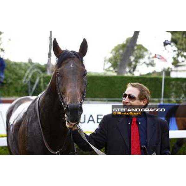 Carlo Fioccchi on Miles Gloriosus wins the Premio Emirates Airline Rome - Capannelle racetrack, 15th may 2011 ph.Stefano Grasso