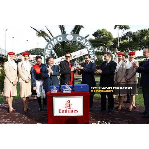 Carlo Fioccchi on Miles Gloriosus wins the Premio Emirates Airline Rome - Capannelle racetrack, 15th may 2011 ph.Stefano Grasso