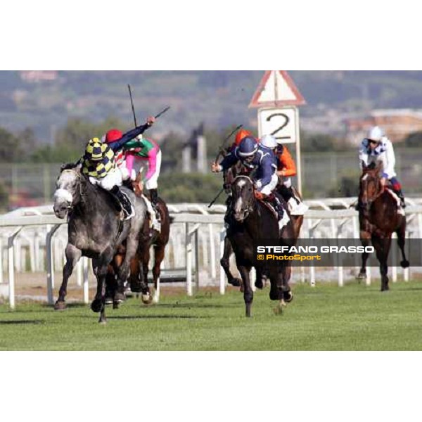 Fabio Branca on Crackerjack King wins the 128Â° Derby Rome - Capannelle racetrack, 7th may 2011 ph.Davide Salerno