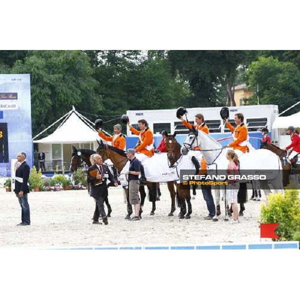 The Dutch Team wins the Nations\' Cup Rome - Piazza di Siena,27th may 2011 ph.Stefano Grasso