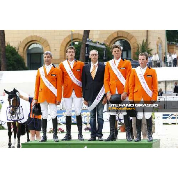 The Dutch Team wins the Nations\' Cup Rome - Piazza di Siena,27th may 2011 ph.Stefano Grasso