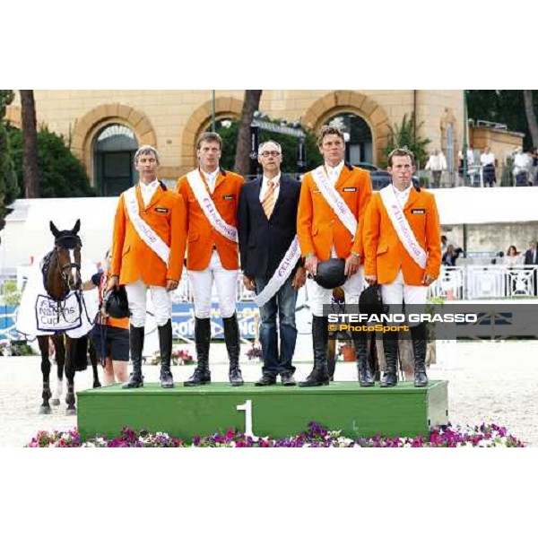 The Dutch Team wins the Nations\' Cup Rome - Piazza di Siena,27th may 2011 ph.Stefano Grasso