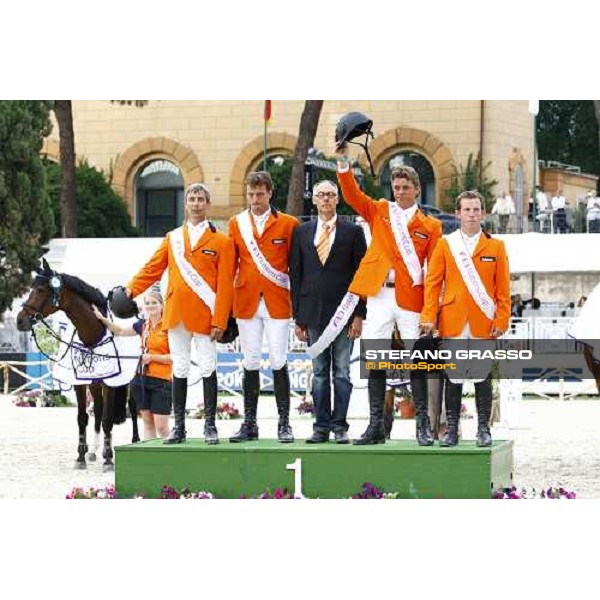The Dutch Team wins the Nations\' Cup Rome - Piazza di Siena,27th may 2011 ph.Stefano Grasso