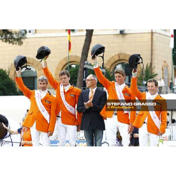 The Dutch Team wins the Nations\' Cup Rome - Piazza di Siena,27th may 2011 ph.Stefano Grasso