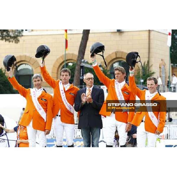 The Dutch Team wins the Nations\' Cup Rome - Piazza di Siena,27th may 2011 ph.Stefano Grasso