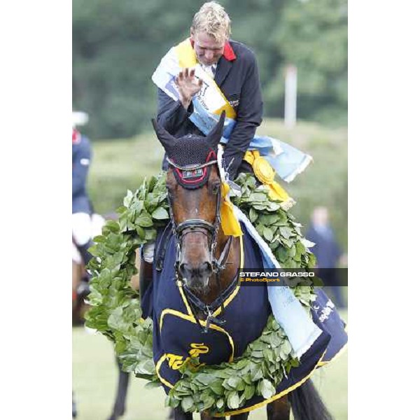 Andre Thieme with Nacorde wins the Deutsches Spring-Derby Hamburg, 5th june 2011 ph.Stefano Grasso