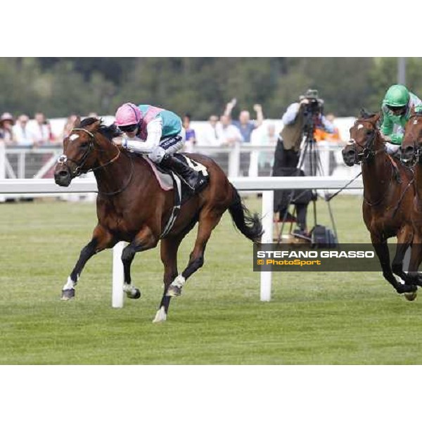 Frankel, Tom Queally up, wins the St James\'s Palace Stakes Royal Ascot - Tuesday, First day, june 14 2011 ph.Stefano Grasso