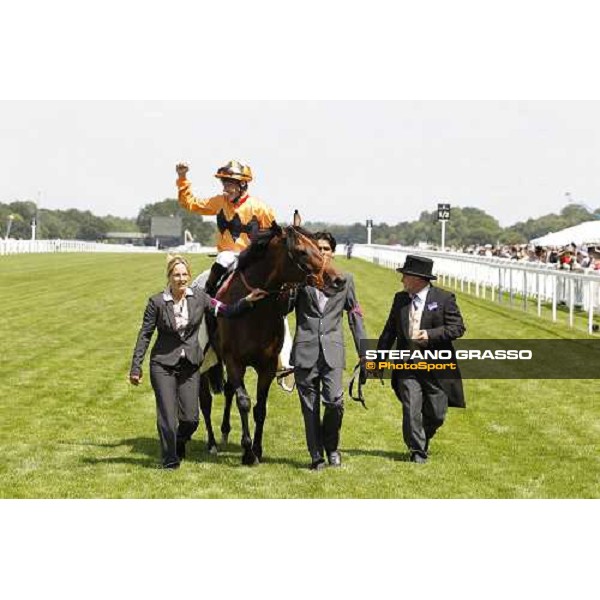 Canford Cliffs, Richard Hannon up, wins the Queen Anne Stakes Royal Ascot - Tuesday, First day, june 14 2011 ph.Stefano Grasso