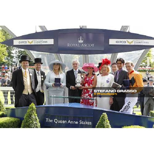 Canford Cliffs, Richard Hannon up, wins the Queen Anne Stakes Royal Ascot - Tuesday, First day, june 14 2011 ph.Stefano Grasso