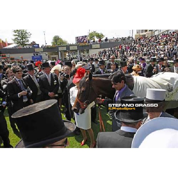 Canford Cliffs, Richard Hannon up, wins the Queen Anne Stakes Royal Ascot - Tuesday, First day, june 14 2011 ph.Stefano Grasso