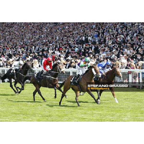 Prohibit, Jim Crowley up, wins the King\'s Stand Stakes Royal Ascot - Tuesday, First day, june 14 2011 ph.Stefano Grasso