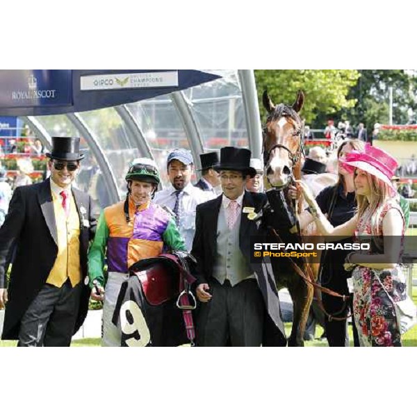 Prohibit, Jim Crowley up, wins the King\'s Stand Stakes Royal Ascot - Tuesday, First day, june 14 2011 ph.Stefano Grasso