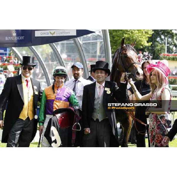 Prohibit, Jim Crowley up, wins the King\'s Stand Stakes Royal Ascot - Tuesday, First day, june 14 2011 ph.Stefano Grasso