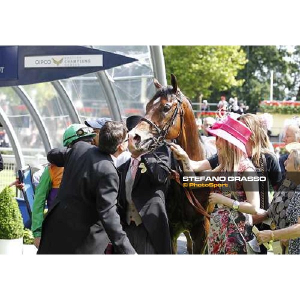 Prohibit, Jim Crowley up, wins the King\'s Stand Stakes Royal Ascot - Tuesday, First day, june 14 2011 ph.Stefano Grasso