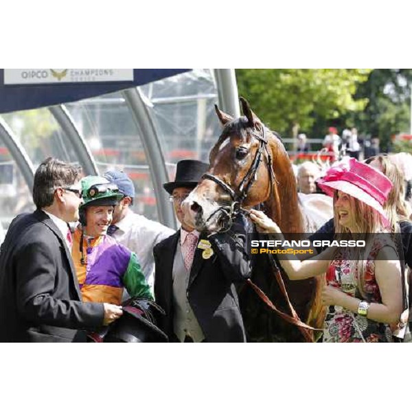 Prohibit, Jim Crowley up, wins the King\'s Stand Stakes Royal Ascot - Tuesday, First day, june 14 2011 ph.Stefano Grasso