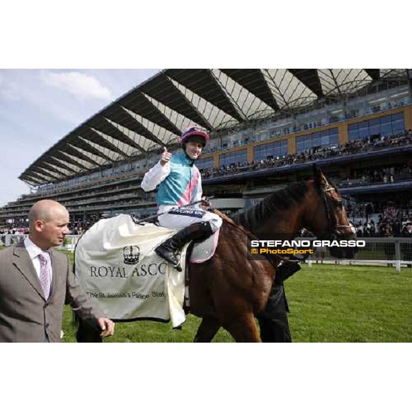 Frankel. Tom Queally up, wins the St James\'s Palace Stakes Royal Ascot - Tuesday, First day, june 14 2011 ph.Stefano Grasso