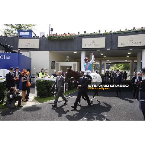 Frankel. Tom Queally up, wins the St James\'s Palace Stakes Royal Ascot - Tuesday, First day, june 14 2011 ph.Stefano Grasso