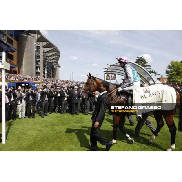 Frankel. Tom Queally up, wins the St James\'s Palace Stakes Royal Ascot - Tuesday, First day, june 14 2011 ph.Stefano Grasso