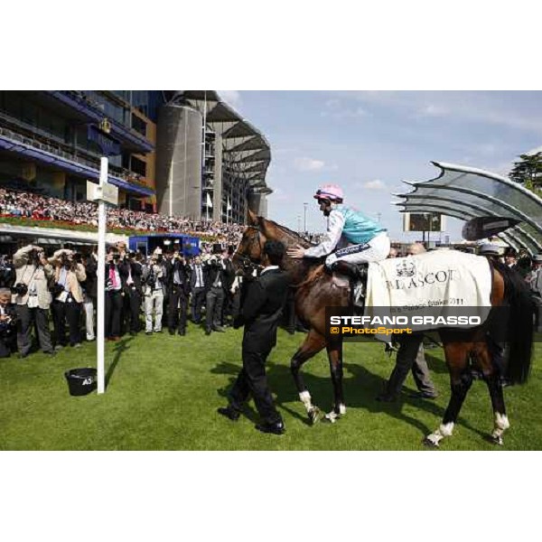 Frankel. Tom Queally up, wins the St James\'s Palace Stakes Royal Ascot - Tuesday, First day, june 14 2011 ph.Stefano Grasso
