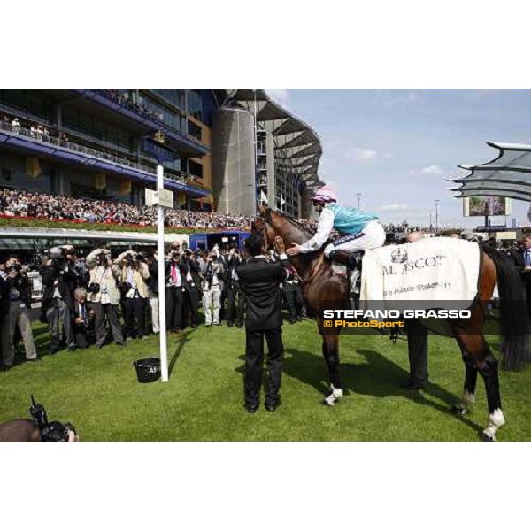 Frankel. Tom Queally up, wins the St James\'s Palace Stakes Royal Ascot - Tuesday, First day, june 14 2011 ph.Stefano Grasso