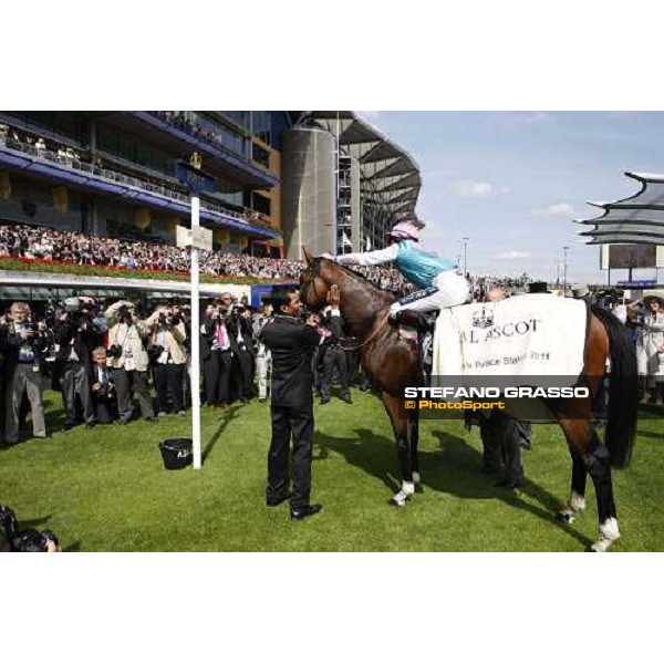 Frankel. Tom Queally up, wins the St James\'s Palace Stakes Royal Ascot - Tuesday, First day, june 14 2011 ph.Stefano Grasso