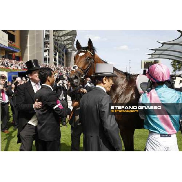 Frankel. Tom Queally up, wins the St James\'s Palace Stakes Royal Ascot - Tuesday, First day, june 14 2011 ph.Stefano Grasso