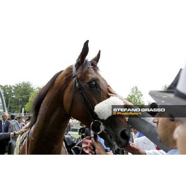 Frankie Dettori on Rewilding wins the Prince of Wales\'s Stakes Royal Ascot - Second Day, 15th june 14 2011 ph.Stefano Grasso