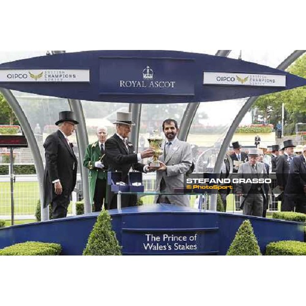 Frankie Dettori on Rewilding wins the Prince of Wales\'s Stakes Royal Ascot - Second Day, 15th june 14 2011 ph.Stefano Grasso