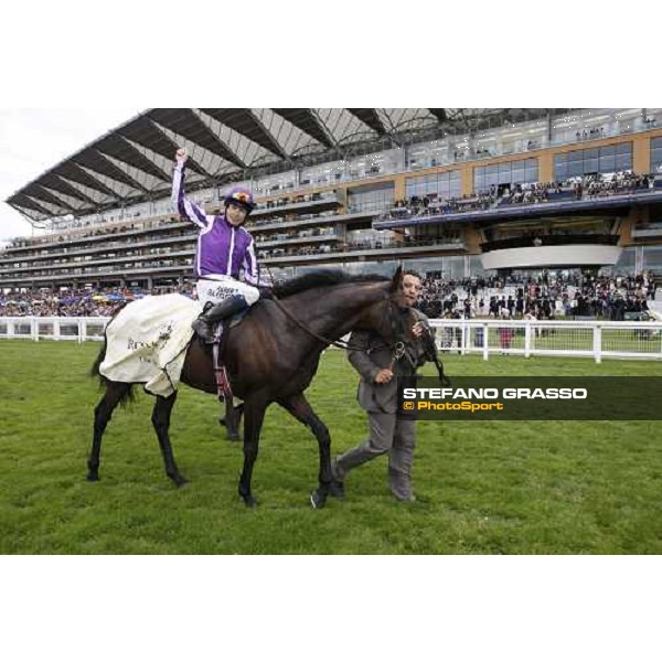 Jamie Spencer on Fame and Glory wins the Gold Cup Ascot - Royal Ascot - Third Day, 16th june 14 2011 ph.Stefano Grasso - www.stefanograsso.com