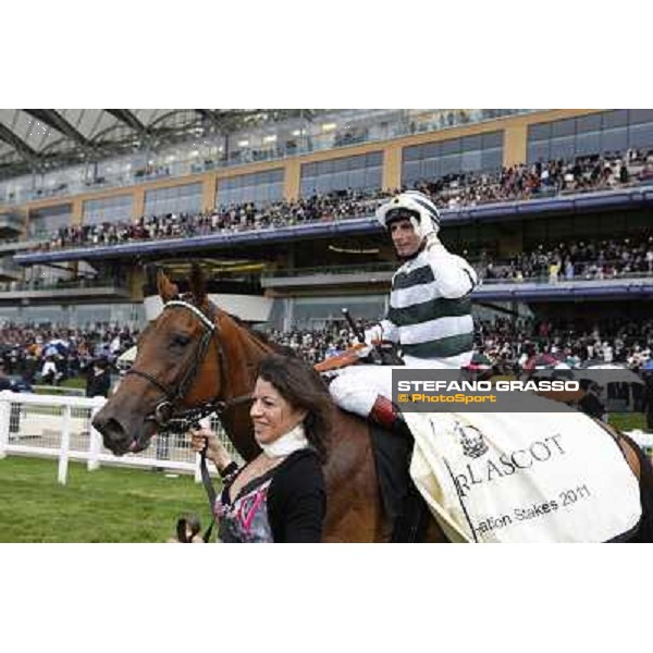 Gerald Mosse on Immortal Verse wins The Coronation Stakes Ascot - Royal Ascot - Fourth Day, 17th june 2011 ph.Stefano Grasso - www.stefanograsso.com