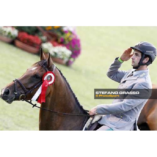 Emanuele Gaudiano on Cocoshynsky wins the Premio Bracco San Patrignano 2011 15° Challenge Vincenzo Muccioli ph.Stefano Grasso/SanPa