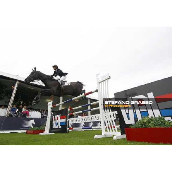 Beezie Madden on Cortes \'C\' wins the 8th leg of the Global Champions Tour Valkenswaard, 13th august 2011 ph.Stefano Grasso/GCT