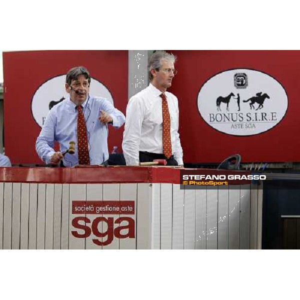 Moments and Emotions at SGA Selected Yearling Sale - Franco Raimondi and John O\'Kelly Settimo Milanese (MI), 16-17th sept.2011 ph.Stefano Grasso