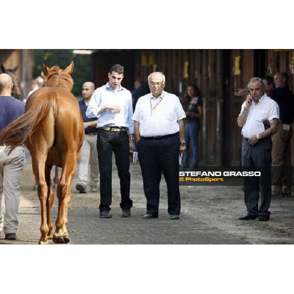 Moments and Emotions at SGA Selected Yearling Sale - Marco and Alduino Botti. Felice Villa Settimo Milanese (MI), 16-17th sept.2011 ph.Stefano Grasso