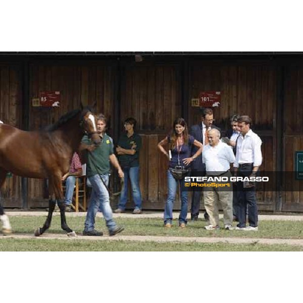 Moments and Emotions at SGA Selected Yearling Sale - Cristiana Brivio Sforza, Endo Botti, Vittorio Caruso, Francesco Chiarotto, Franco Raimondi Settimo Milanese (MI), 16-17th sept.2011 ph.Stefano Grasso
