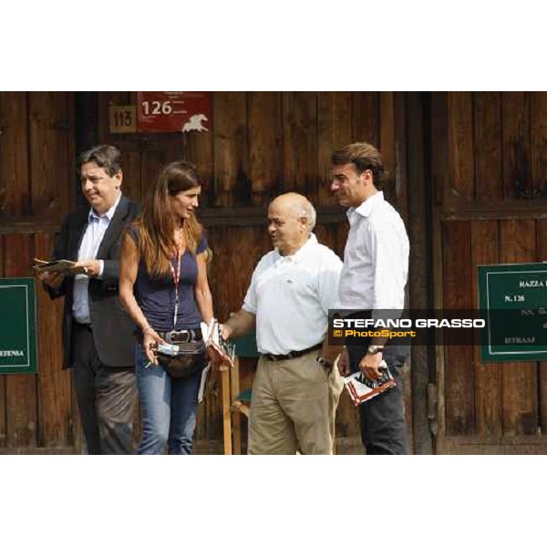 Moments and Emotions at SGA Selected Yearling Sale - Endo Botti, Vittorio Caruso,Franco Raimondi,Cristiana Brivio Sforza Settimo Milanese (MI), 16-17th sept.2011 ph.Stefano Grasso