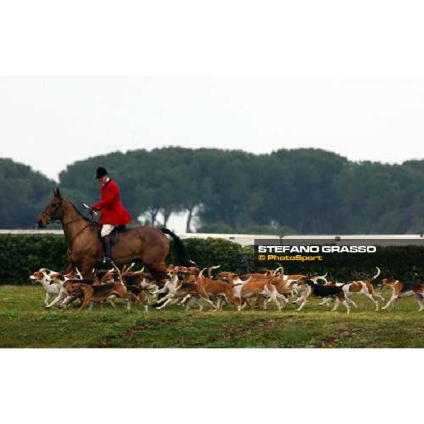 foxhunt at Capannelle racetrack 54° Gran Corsa Siepi Roma -Capannelle february 15 2004 ph. Stefano Grasso