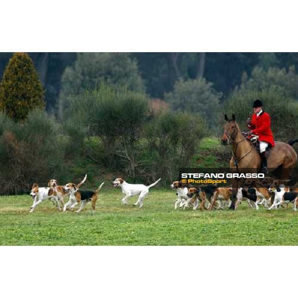 foxhunt at Capannelle racetrack 54° Gran Corsa Siepi Roma -Capannelle february 15 2004 ph. Stefano Grasso