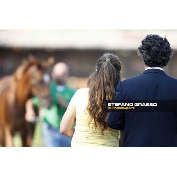 Moments and Emotions at SGA Selected Yearling Sale - Bruno Grizzetti and Alessandra Vigliani Settimo Milanese (MI), 16-17th sept.2011 ph.Stefano Grasso