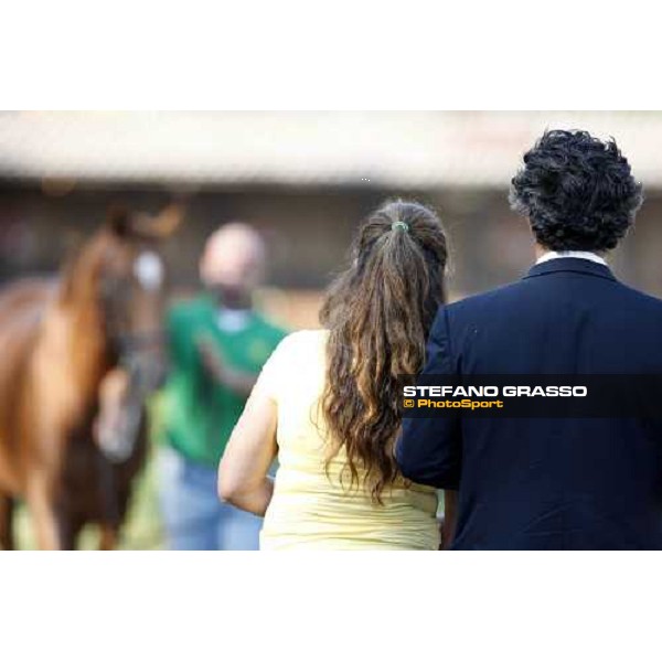 Moments and Emotions at SGA Selected Yearling Sale - Bruno Grizzetti and Alessandra Vigliani Settimo Milanese (MI), 16-17th sept.2011 ph.Stefano Grasso