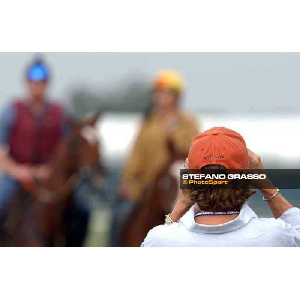 morning works Dallas, Gran Prairie racetrack 26th october 2004 ph. Stefano Grasso