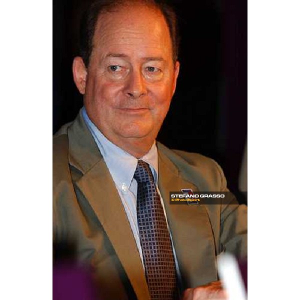 D.G.Van Clief jr. President of Breeders\' Cup Dallas, 26th october 2004 ph. Stefano Grasso