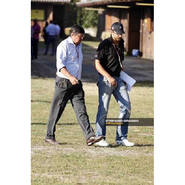 Moments and Emotions at SGA Selected Yearling Sale - Francesco Chiarotto and dott. Caiani Settimo Milanese (MI), 16-17th sept.2011 ph.Stefano Grasso