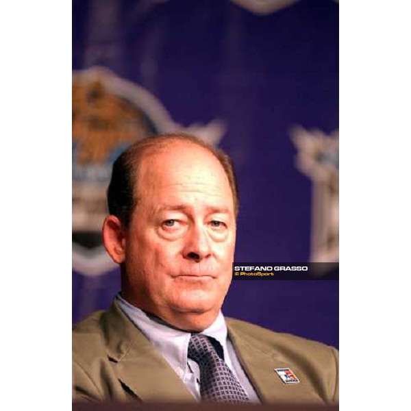 D.G.Van Clief jr. President of Breeders\' Cup Dallas, 26th october 2004 ph. Stefano Grasso