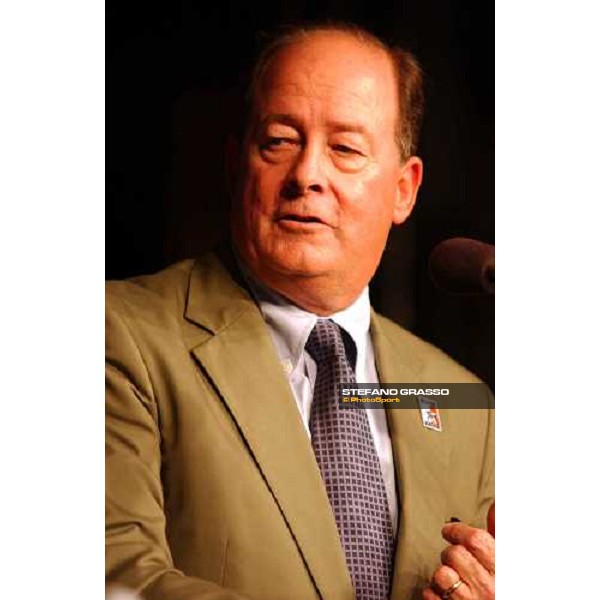 D.G.Van Clief jr. President of Breeders\' Cup Dallas, 26th october 2004 ph. Stefano Grasso