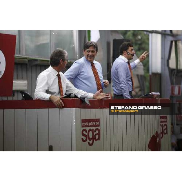 Moments and Emotions at SGA Selected Yearling Sale - John O\'Kelly , Franco Raimondi and Andrea Zanoboni Settimo Milanese (MI), 16-17th sept.2011 ph.Stefano Grasso