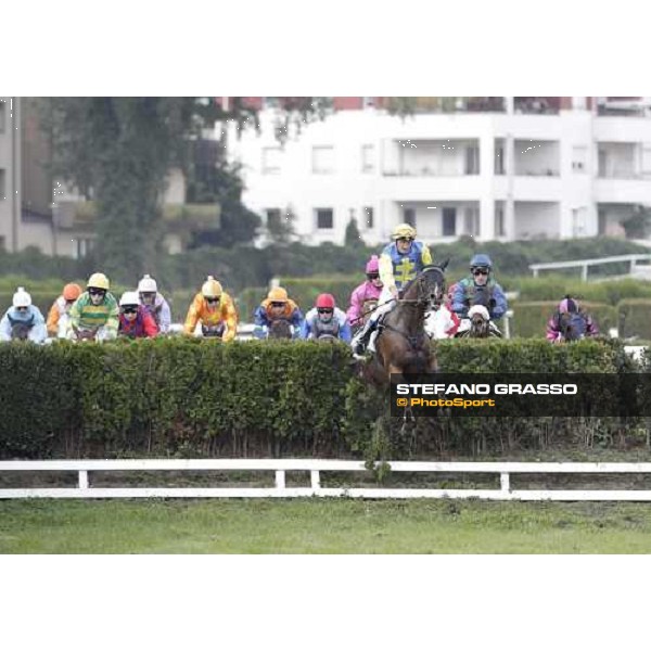 72° Gran Premio Merano Forst James Reveley and Chercheur d\'Or win the 72° Gran Premio Merano Forst Merano, Maia racetrack, 25th sept.2011 ph.Stefano Grasso