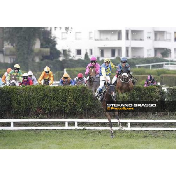 72° Gran Premio Merano Forst James Reveley and Chercheur d\'Or win the 72° Gran Premio Merano Forst Merano, Maia racetrack, 25th sept.2011 ph.Stefano Grasso