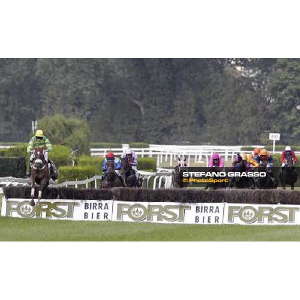 72° Gran Premio Merano Forst James Reveley and Chercheur d\'Or win the 72° Gran Premio Merano Forst Merano, Maia racetrack, 25th sept.2011 ph.Stefano Grasso